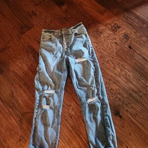 Indigo Rein High Rise Blue Jeans with Classic Denim Style